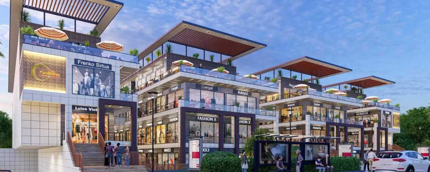 Left entry view of AIS The Galleria