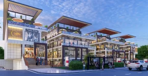 Left entry view of AIS The Galleria