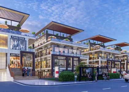 Left entry view of AIS The Galleria